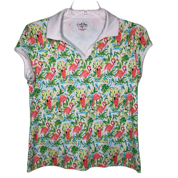 Coral Bay Flamingo Print 